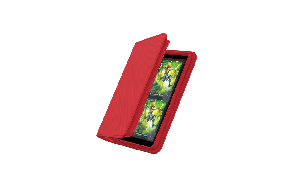 Ultimate Guard Zipfolio 160 – 8 Pocket Xenoskin - Red